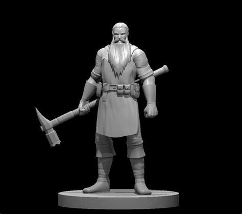 human male blacksmith dnd pathfinder dungeons dragons rpg