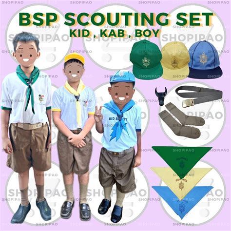 spp school boy uniform  elementary red green yellow blue set