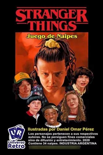 Cartas Stranger Things Juego De Naipes Universo Retro Mercadolibre