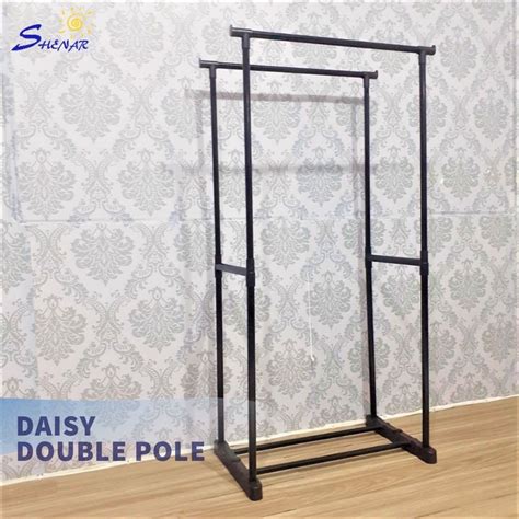 Jual Shenar Daisy Double Pole Double Stand Hanger Serbaguna