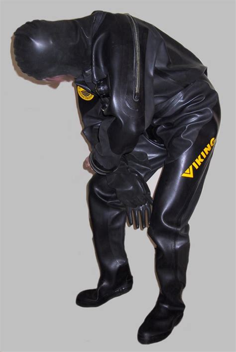 Pin On Rubber Drysuit