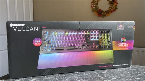 Roccat Vulcan Ii Max Mechanical Keyboard Review A Staggering Amount Of