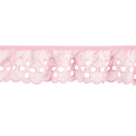 Pink Ruffled Eyelet Trim | Hobby Lobby | 492173