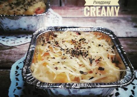 Resep Kentang Panggang Creamy oleh Mama Upay - Cookpad