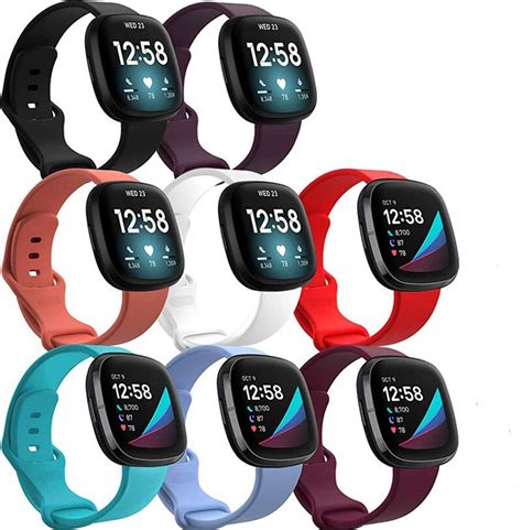 Correa De Silicona Para Reloj Inteligente Fitbit Versa 3 Repuesto De