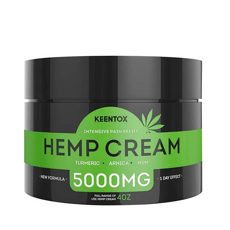 Hemp Pain Relief Cbd Cream 5000mg Relieves Muscle Joint Pain Buy