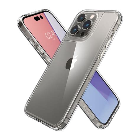 Spigen Quartz Hybrid Iphone Pro Skal Transparent Sk Rmskydd