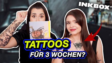 Laura Wird T Towiert Wir Testen Fake Tattoos Von Inkbox Youtube