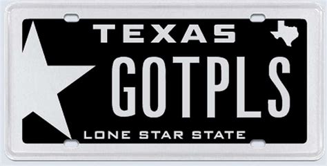 7 Letter License Plates Available For 7 Days