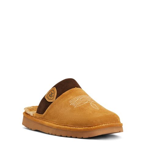 Mens Ariat Slipper Square Toe Silversmith