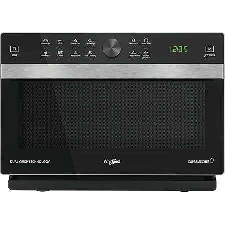 Whirlpool Mwp Sb Countertop Combination Microwave L W Black