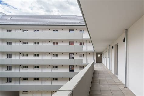 Laubengang Sozialer Wohnungsbau Sch Ferstra E Architekturobjekte