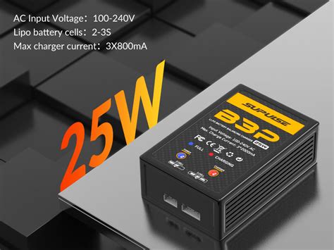 B3p Pro Ac 2s 3s 25w Compat Lipo Rc Balance Charger