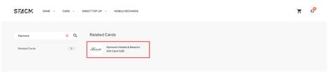 How To Purchase The Fairmont Hotels Resorts Gift Card Us From Seagm