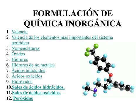 Ppt FormulaciÓn De QuÍmica InorgÁnica Powerpoint Presentation Free