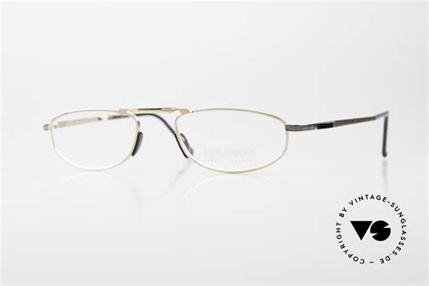 Glasses Daniel Swarovski S085 Folding Eyeglasses 23kt Gold