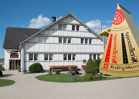 Appenzeller Schaukäserei Landgasthof Ochsen Stein Appenzell