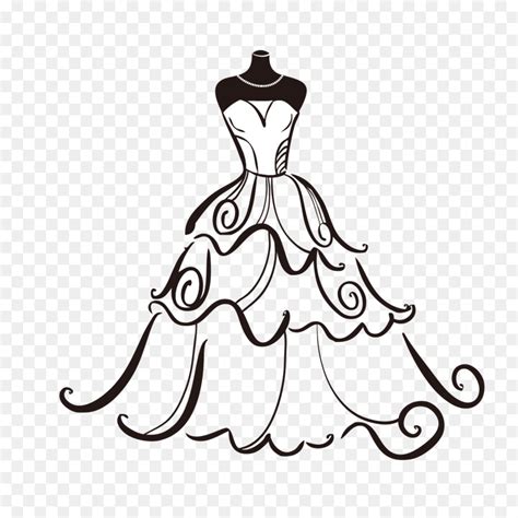 Cartoon Wedding Dresses