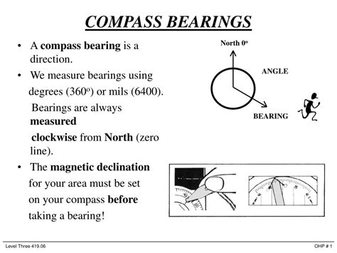 Ppt Compass Bearings Powerpoint Presentation Free Download Id9309927