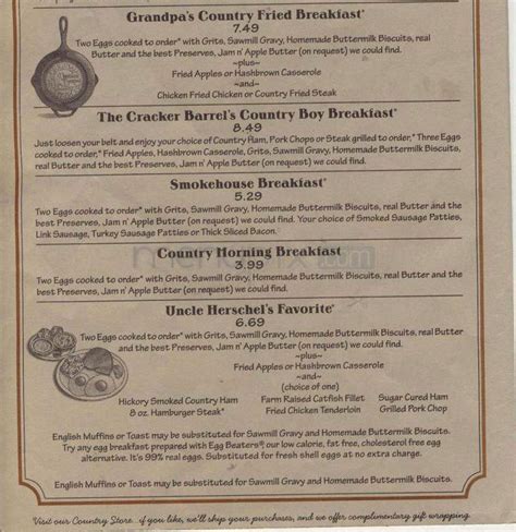 Breakfast_Menu_Page2 Cracker Barrel Menu, Cracker Barrel, 55% OFF