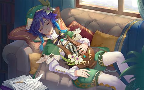 Sleeping Girl Girl Sleeping Video Game Lire Hd Wallpaper Pxfuel