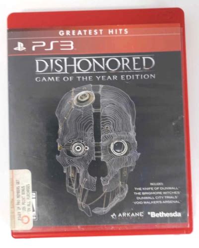 Dishonored Game Of The Year Edition Playstation Ps Mature Stealth No