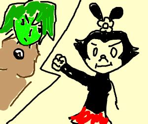 Dot Matrix (ReBoot) vs Dot Warner - Drawception