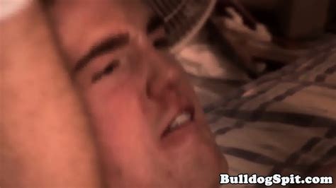 Bare Fucked Scally Spunks While Ass Toyed