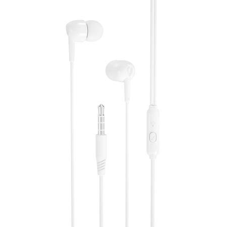 Xo White Mm Jack Wired Earphones With Microphone