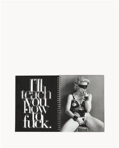 Sex By Madonna Book Re Edition Saint Laurent