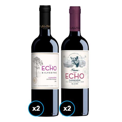 Booz Cl Pack Echo Silvestre Fauna Carmenere X Vino Echo