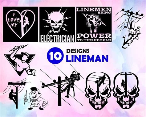 Lineman Svg Electrik Svg Lineworker Electrician Svg Electrical