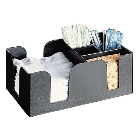 Carlisle Bc0503 Black Plastic Bar Caddy 9 12 X 6 116 X 4 316