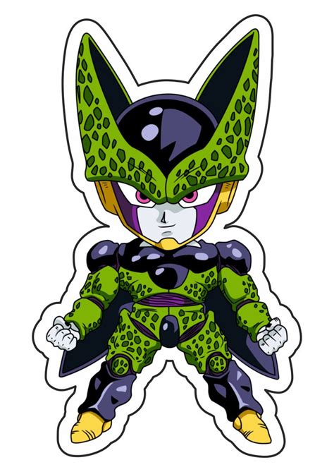 Dragon Ball Z Cell Imagem Sem Fundo Png Dragon Ball Decora O De