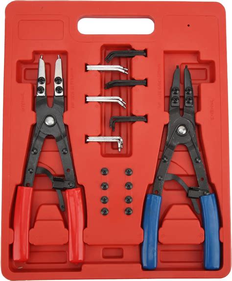 Pcs Snap Ring Plier Set Heavy Duty Internal External Snap Ring Pliers