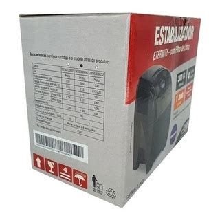 Estabilizador Force Line 300va W 127v Monovolt Preto Shopee Brasil