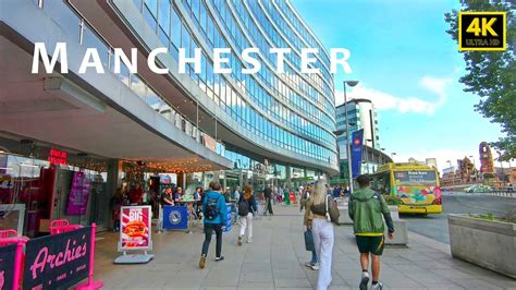 Manchester Walk Portland Street Pass Through City Central To