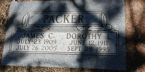 James C Packer M Morial Find A Grave