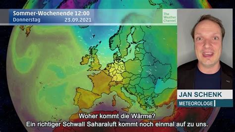 Saharaluft flutet Deutschland Temperaturen steigen auf über 25 Grad