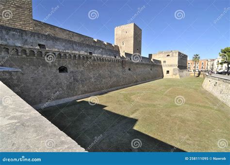 Castle of Bari stock image. Image of bona, defensive - 258111095