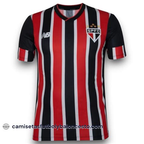 Camiseta Sao Paulo Visitante Camisetas Futbol Y Baloncesto