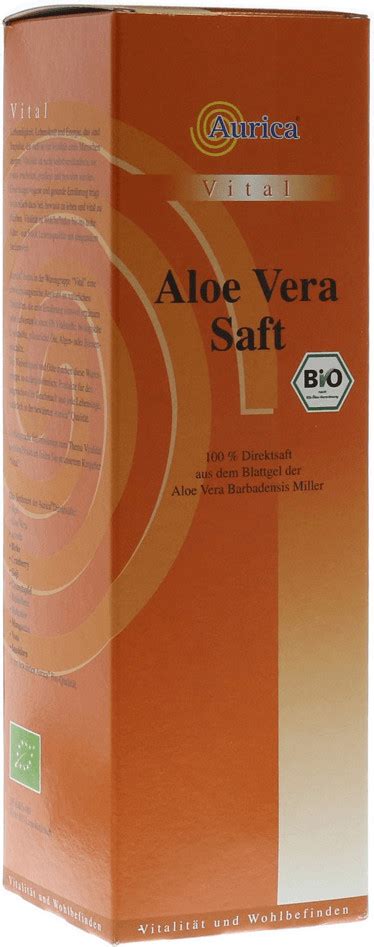 Aurica Aloe Vera Saft Bio 100 1000 Ml Ab 14 10 Preisvergleich