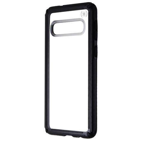 Speck Presidio V Grip Series Case For Samsung Galaxy S10 Clear Black