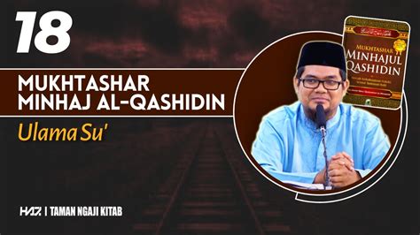 Mukhtashar Minhaj Al Qashidin Ulama Su Ustadz Hasan Al Jaizy