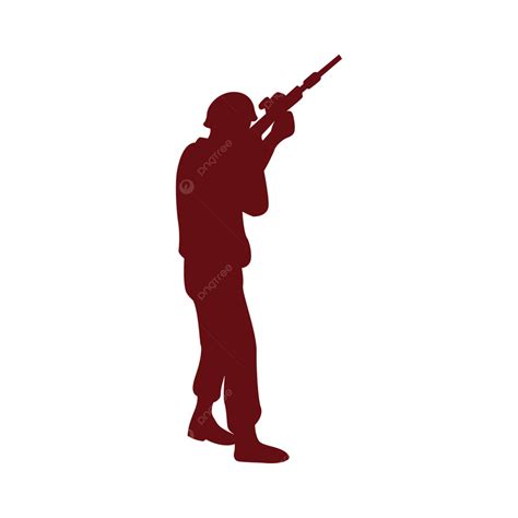 Soldier Combat Shooting Aiming Vector Soldier Stickers Army Png And