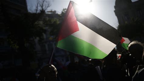 Cerca De 400 Personas Marchan En Apoyo A Palestina En El Centro De