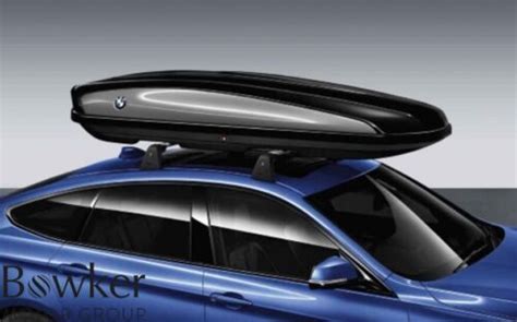 Bmw Genuine Roof Box Luggage Cargo Storage 520 L Lockable Black