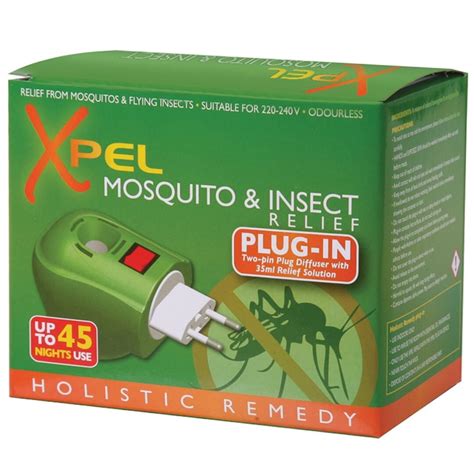 Xpel Mosquito And Insect Repellent Travel Plug Branded Household The