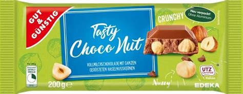 Šokoladas Tasty Choco Nut, 200g - Sakrusta.lt