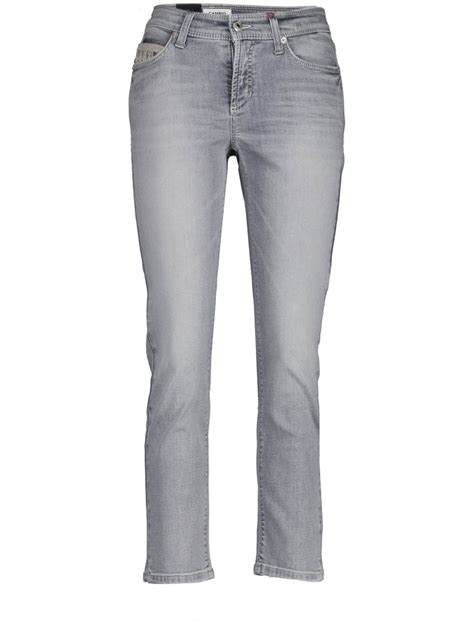 Cambio Skinny Jeans Piper Grijs Dames Sebastian Mode